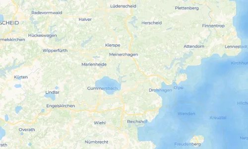 Regenradar Vorschaubild - Aktuelle Niederschläge in Deitenbach und Umgebung