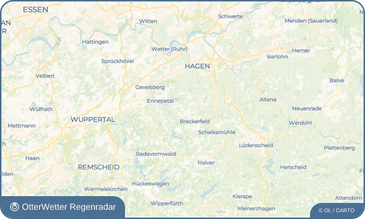 Widget-Vorschau für Delle Wetter-Widget-Vorschau mit Vorhersagedaten für Delle
