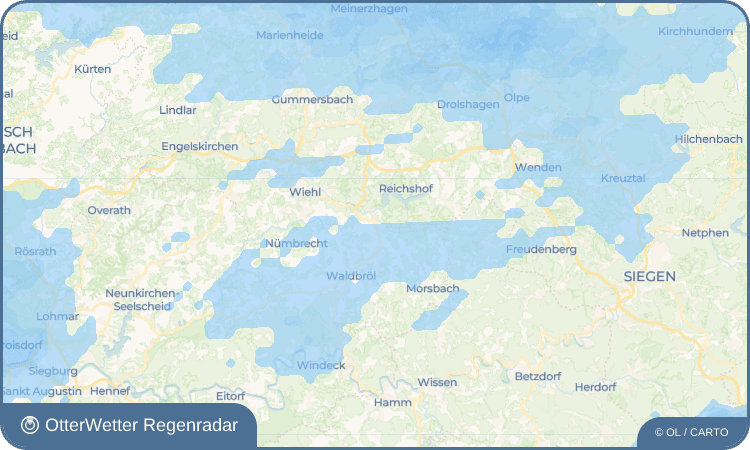 Wetter-Widget-Vorschau mit Vorhersagedaten für Denklingen
