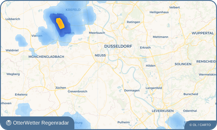 Widget-Vorschau für Derikum Wetter-Widget-Vorschau mit Vorhersagedaten für Derikum