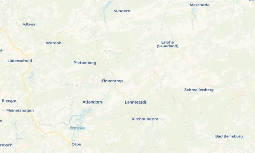 Regenradar Vorschaubild - Aktuelle Niederschläge in Deutmecke und Umgebung