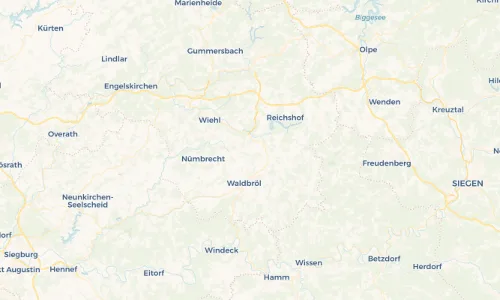 Regenradar Vorschaubild - Aktuelle Niederschläge in Dickhausen und Umgebung