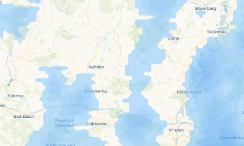Regenradar Vorschaubild - Aktuelle Niederschläge in Diepenau und Umgebung