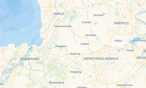Regenradar Vorschaubild - Aktuelle Niederschläge in Dilkrath und Umgebung