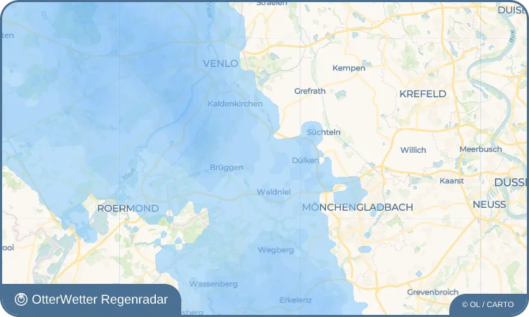 Widget-Vorschau für Dilkrath Wetter-Widget-Vorschau mit Vorhersagedaten für Dilkrath
