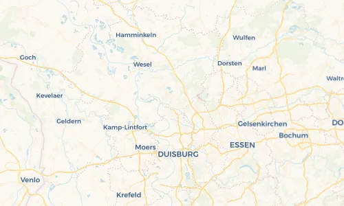Regenradar Vorschaubild - Aktuelle Niederschläge in Dinslaken und Umgebung