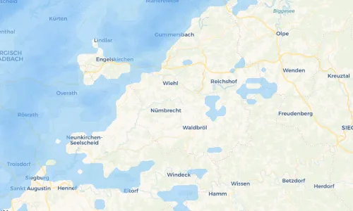 Regenradar Vorschaubild - Aktuelle Niederschläge in Distelkamp und Umgebung