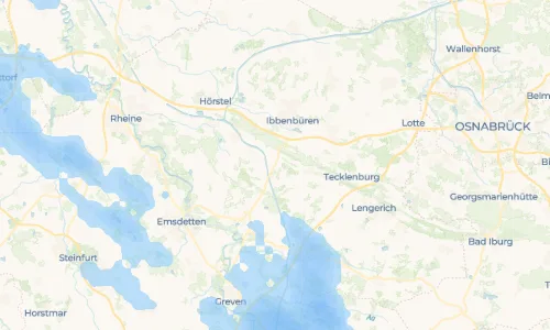 Regenradar-Vorschau: aktuelle Niederschläge in Dörenthe und Umgebung