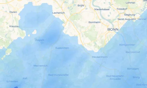 Regenradar Vorschaubild - Aktuelle Niederschläge in Dom-Esch und Umgebung