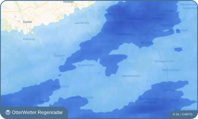 Widget-Vorschau für Dom-Esch Wetter-Widget-Vorschau mit Vorhersagedaten für Dom-Esch