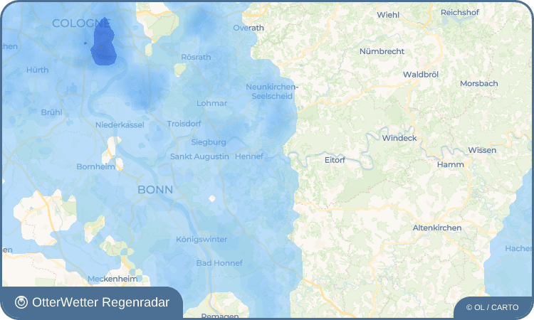 OtterWetter Regenradar-Widget Dondorf