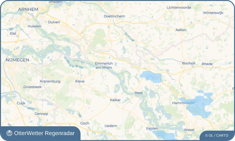 Wetter-Widget-Vorschau mit Vorhersagedaten für Dornick