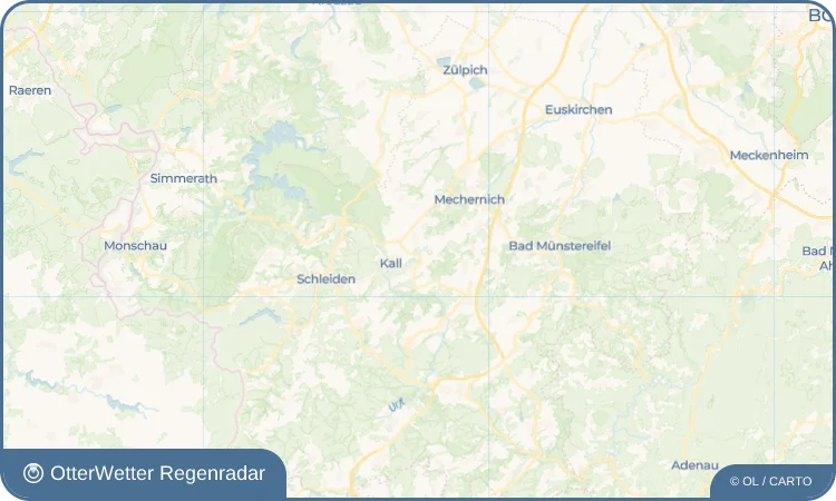 Wetter-Widget-Vorschau mit Vorhersagedaten für Dottel