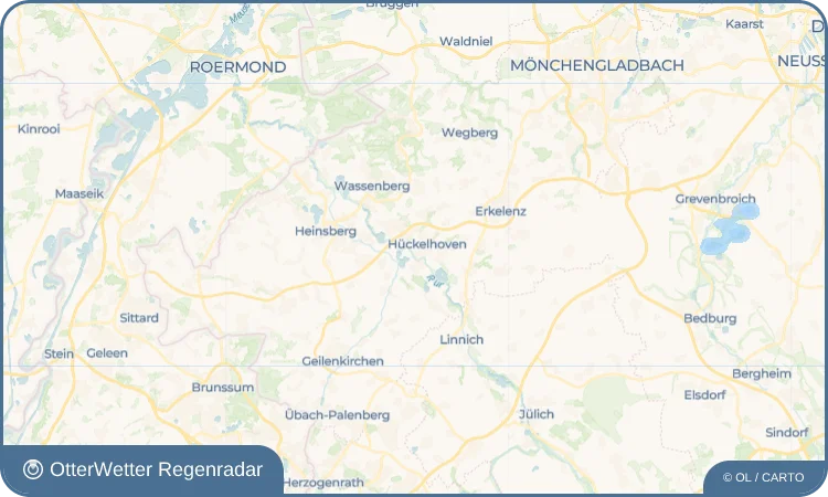 Widget-Vorschau für Doverack Wetter-Widget-Vorschau mit Vorhersagedaten für Doverack