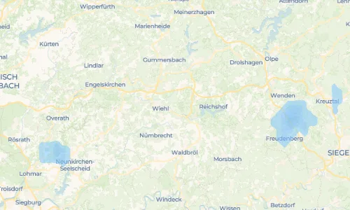 Regenradar Vorschaubild - Aktuelle Niederschläge in Dreisbach und Umgebung