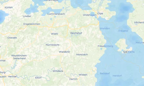 Regenradar Dreslingen: aktuelle Niederschläge in Dreslingen und Umgebung, Stand 20. Oktober 2026 um 16:40 Uhr