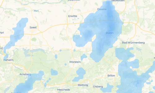 Regenradar Vorschaubild - Aktuelle Niederschläge in Drewer und Umgebung