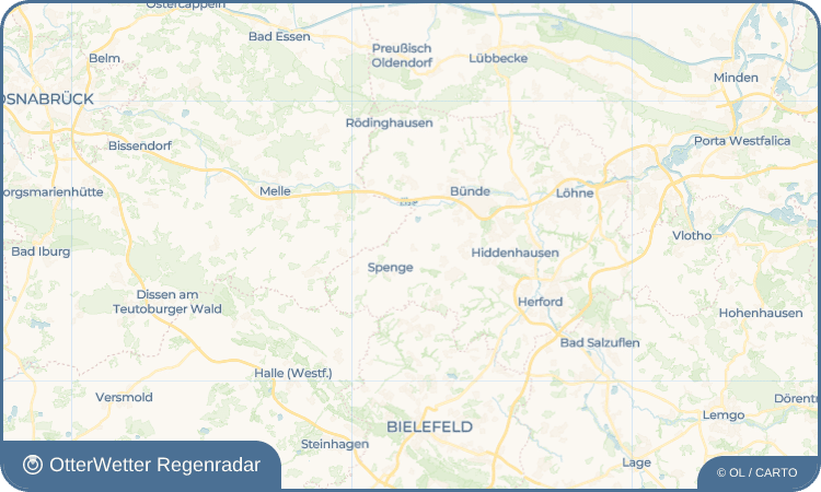 OtterWetter Regenradar-Widget Dreyen