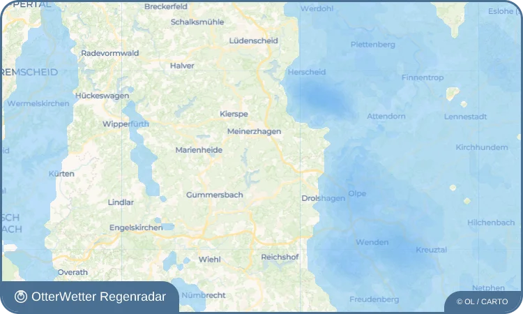 Widget-Vorschau für Drieberhausen Wetter-Widget-Vorschau mit Vorhersagedaten für Drieberhausen