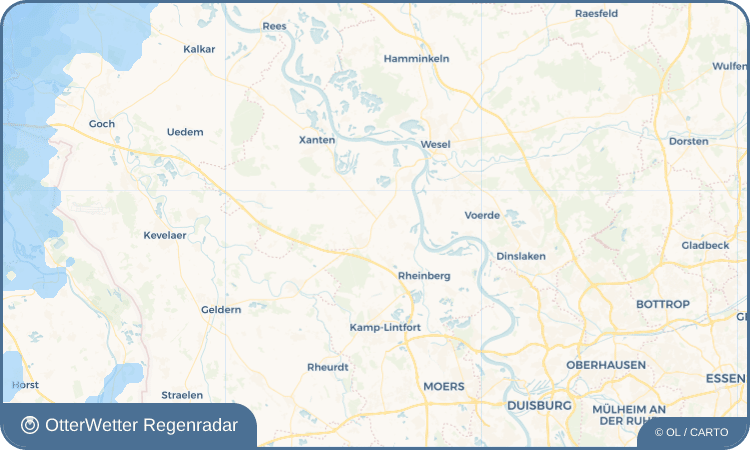 Wetter-Widget-Vorschau mit Vorhersagedaten für Drüpt