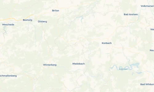 Regenradar Vorschaubild - Aktuelle Niederschläge in Düdinghausen und Umgebung
