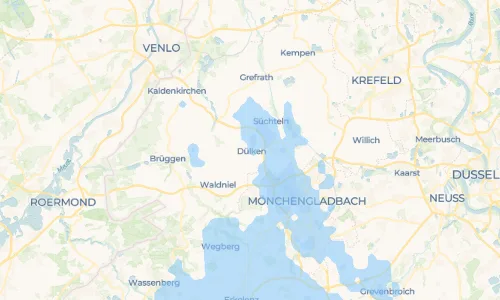 Regenradar Vorschaubild - Aktuelle Niederschläge in Dülken und Umgebung