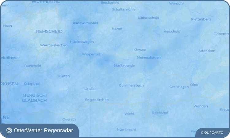 OtterWetter Regenradar-Widget Dürhölzen