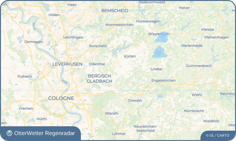 OtterWetter Regenradar-Widget Dürscheid
