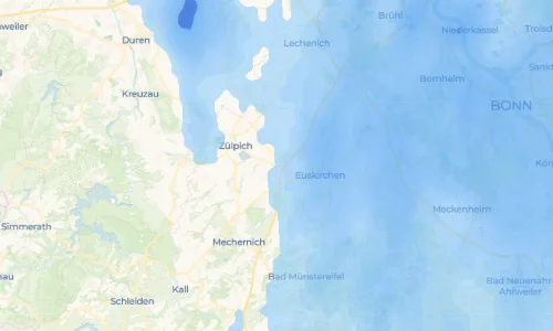 Regenradar Dürscheven: aktuelle Niederschläge in Dürscheven und Umgebung, Stand 20. Oktober 2026 um 21:20 Uhr