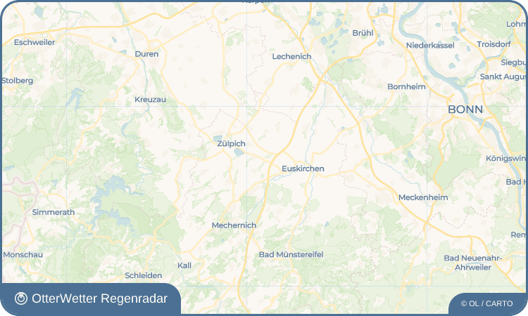 OtterWetter Regenradar-Widget Dürscheven