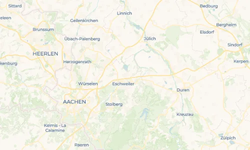 Regenradar Dürwiß: aktuelle Niederschläge in Dürwiß und Umgebung, Stand 28. Oktober 2026 um 16:10 Uhr