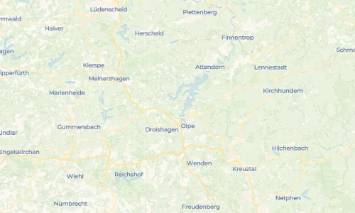 Regenradar Vorschaubild - Aktuelle Niederschläge in Dumicke und Umgebung