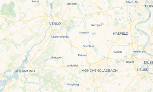 Regenradar Vorschaubild - Aktuelle Niederschläge in Dyck und Umgebung