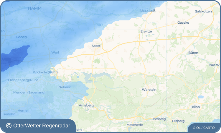 OtterWetter Regenradar-Widget Echtrop