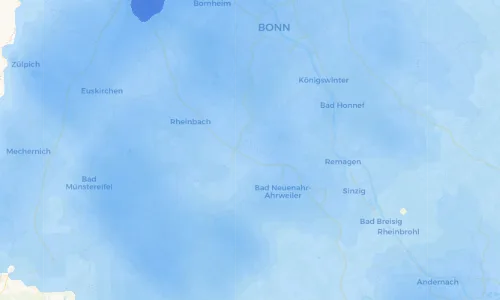 Regenradar Vorschaubild - Aktuelle Niederschläge in Eckendorf und Umgebung