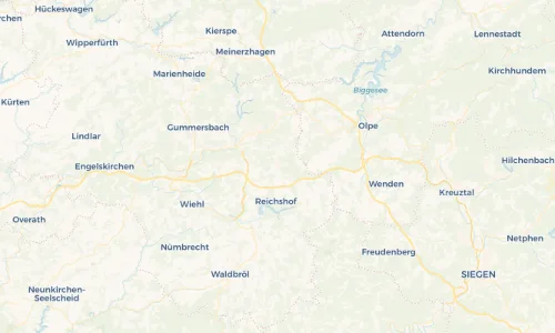 Regenradar Vorschaubild - Aktuelle Niederschläge in Eckenhagen und Umgebung