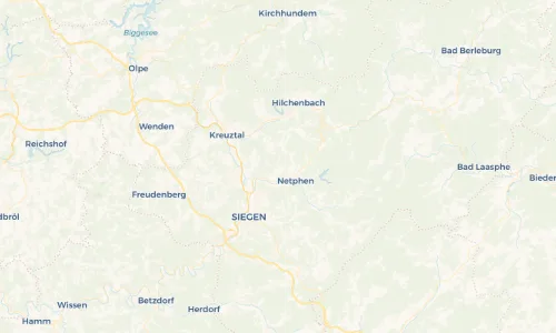 Regenradar Vorschaubild - Aktuelle Niederschläge in Eckmannshausen und Umgebung