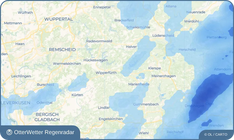 Widget-Vorschau für Egerpohl Wetter-Widget-Vorschau mit Vorhersagedaten für Egerpohl