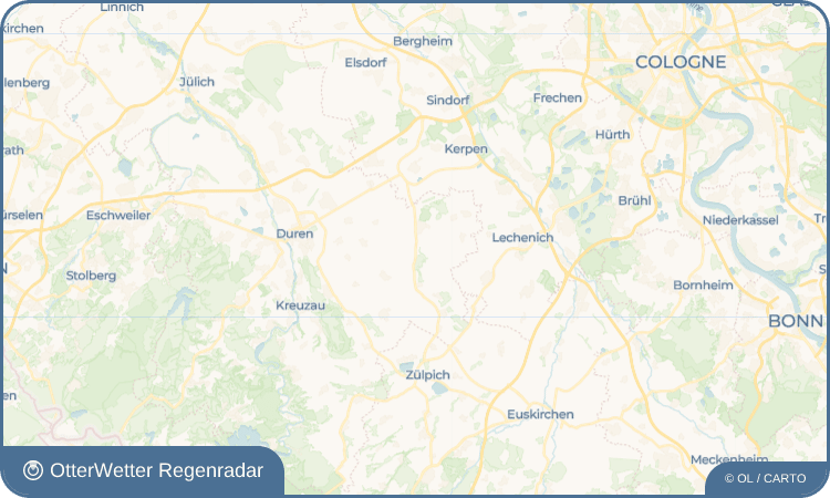 OtterWetter Regenradar-Widget Eggersheim