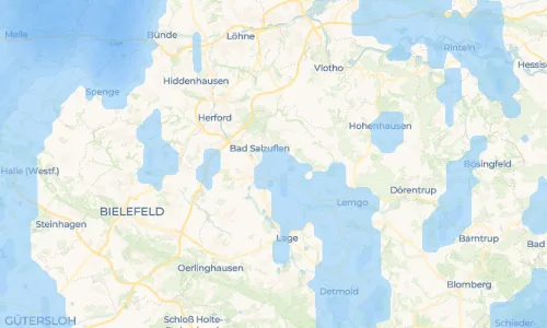 Regenradar-Vorschau: aktuelle Niederschläge in Ehrsen und Umgebung