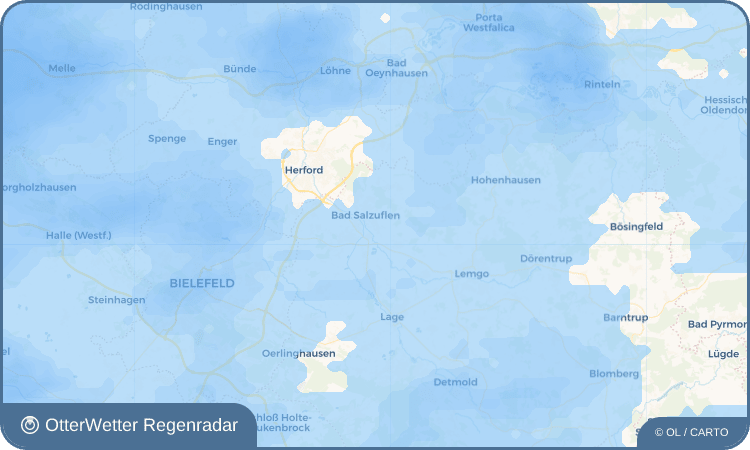 Wetter-Widget-Vorschau mit Vorhersagedaten für Ehrsen