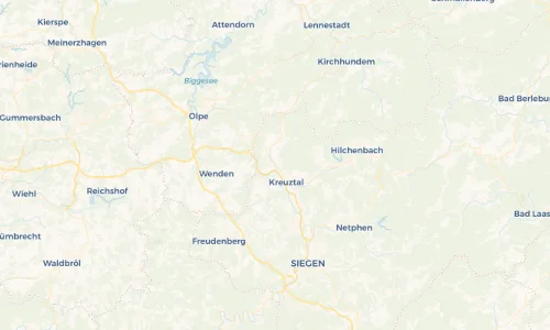 Regenradar Vorschaubild - Aktuelle Niederschläge in Eichen und Umgebung
