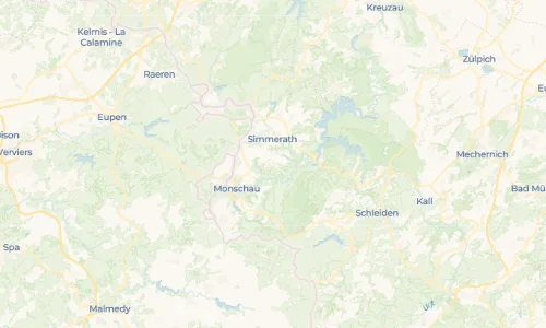 Regenradar Vorschaubild - Aktuelle Niederschläge in Eicherscheid und Umgebung