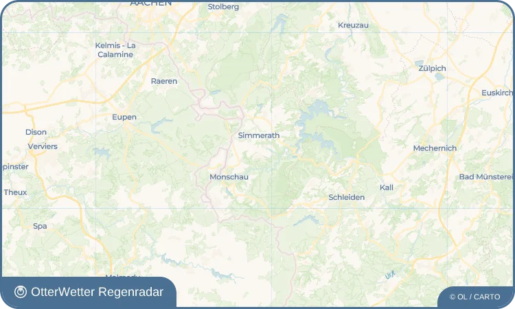 Widget-Vorschau für Eicherscheid Wetter-Widget-Vorschau mit Vorhersagedaten für Eicherscheid