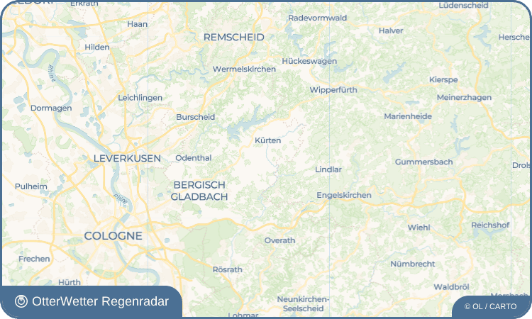 OtterWetter Regenradar-Widget Eichhof