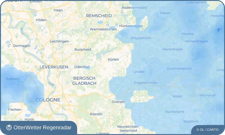 Widget-Vorschau für Eichhof Wetter-Widget-Vorschau mit Vorhersagedaten für Eichhof