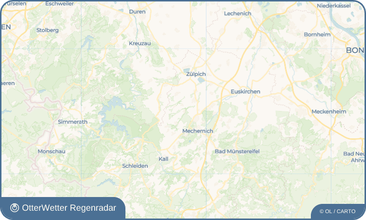 OtterWetter Regenradar-Widget Eicks