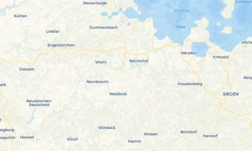 Regenradar Vorschaubild - Aktuelle Niederschläge in Eiershagen und Umgebung