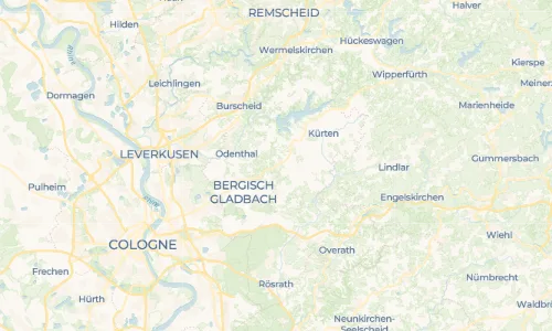 Regenradar Vorschaubild - Aktuelle Niederschläge in Eikamp und Umgebung