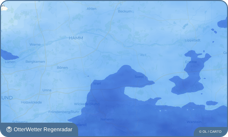 OtterWetter Regenradar-Widget Einecke